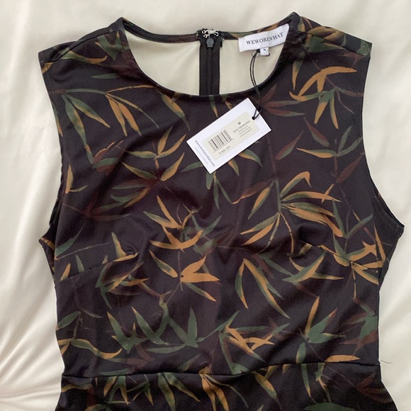 NWT WeWoreWhat sleeveless mini dress - Picture 2 of 5
